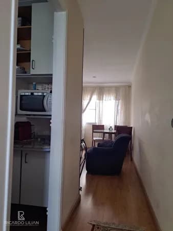 SACOMÃ - Lindo apartamento em andar alto com 1 dormitorio e vaga de garagem