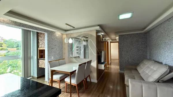 Apartamento Semimobiliado 3 Quartos com Suíte e Sacada com Churrasqueira | Bairro Bom Jesus