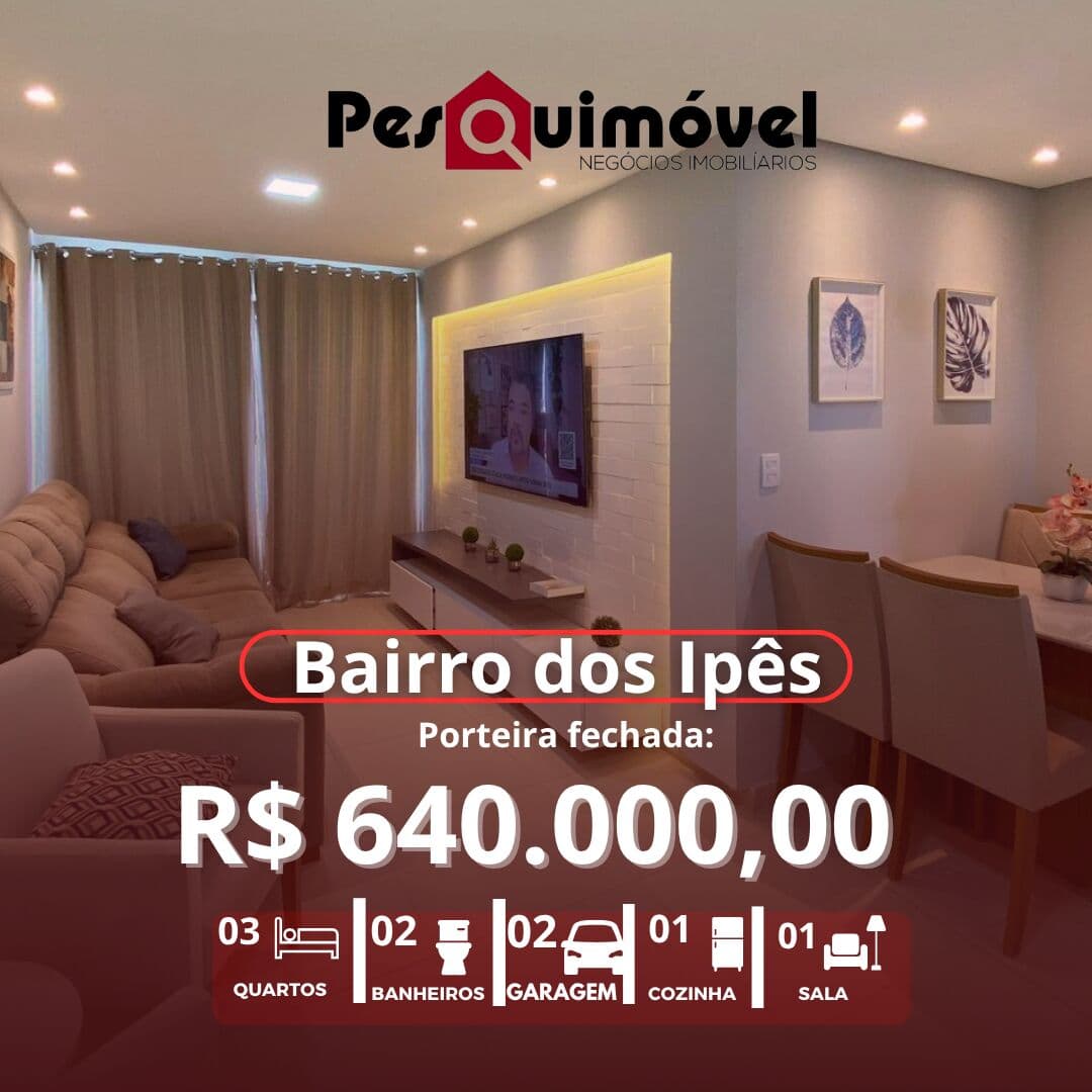 Apartamento em João Pessoa - Ipês