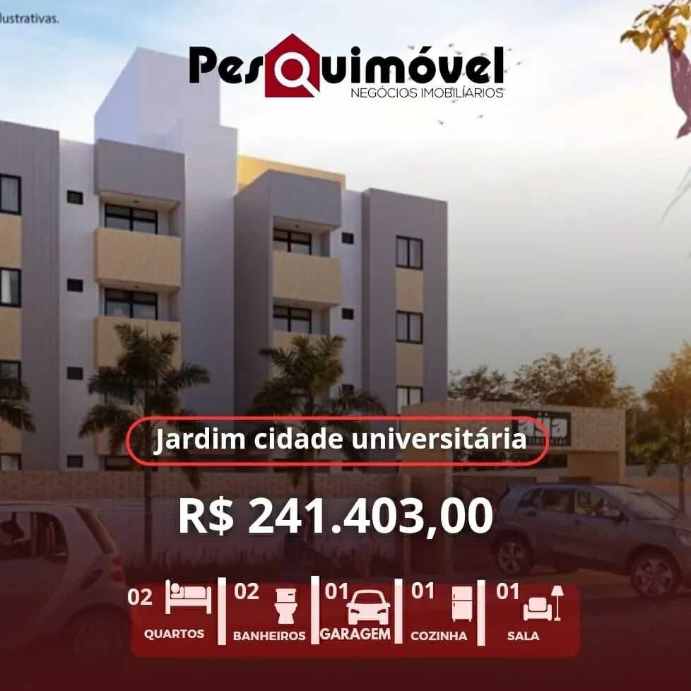 Apartamento em João Pessoa - Jardim Cidade Universitária