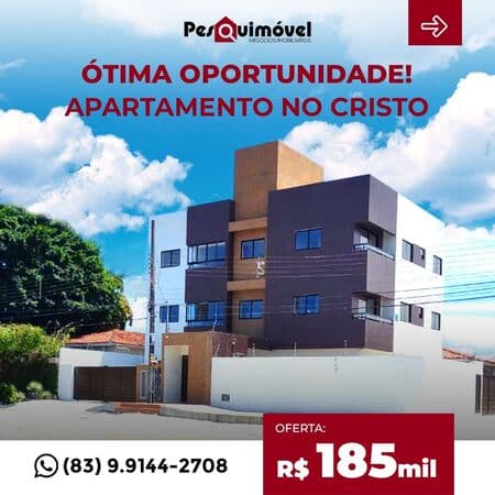 Apartamento em João Pessoa - Cristo Redentor
