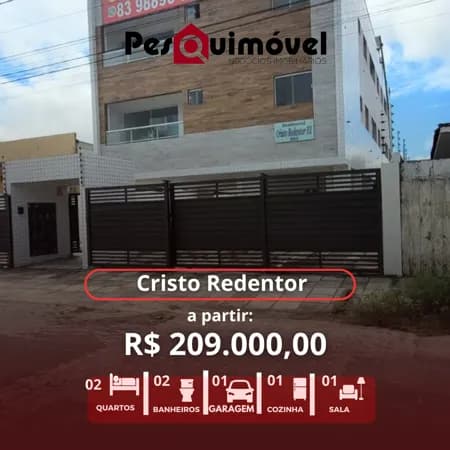 Apartamento em João Pessoa - Cristo Redentor