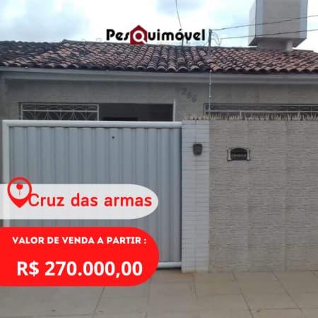 Casa em João Pessoa - Cruz das Armas