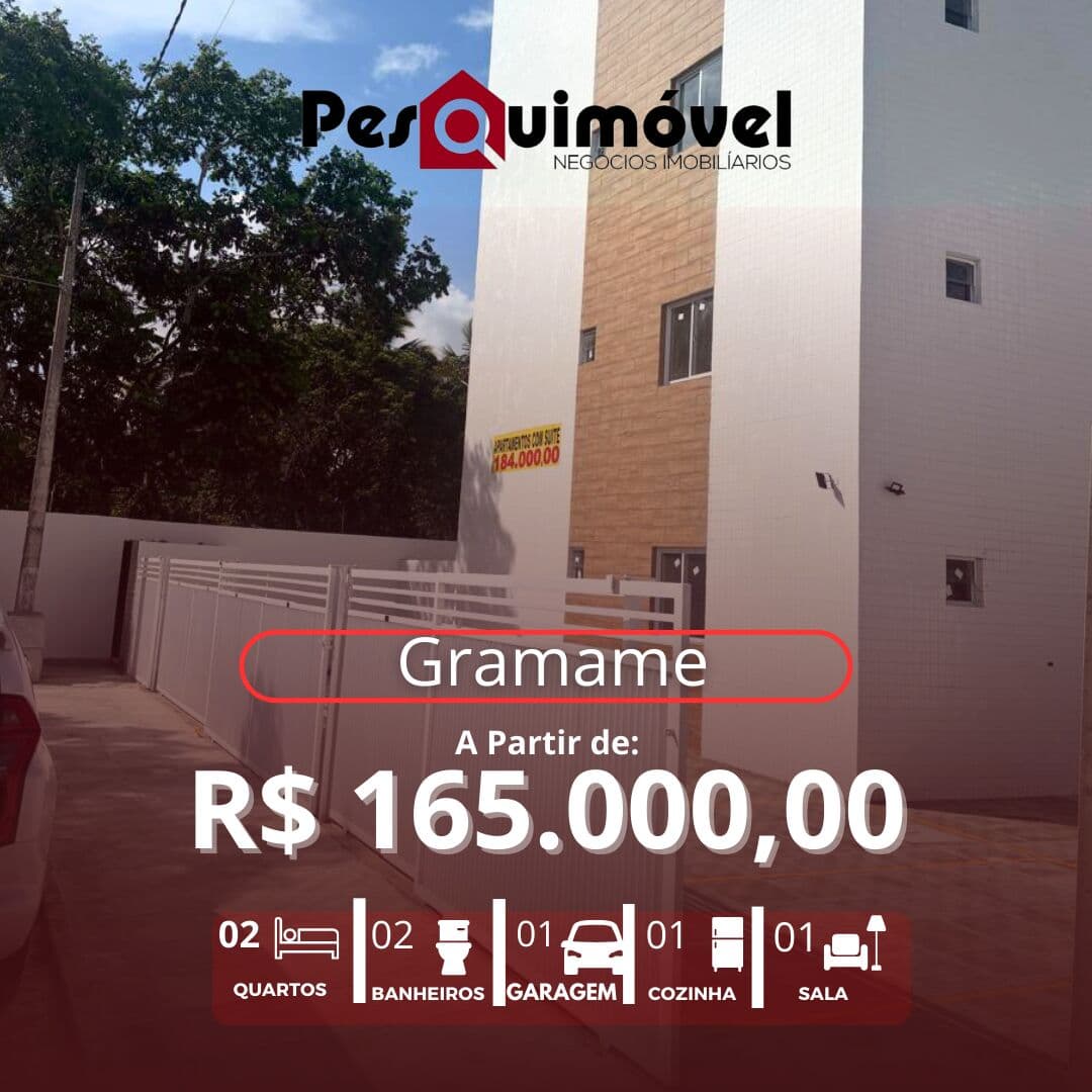 Apartamento em João Pessoa - Gramame