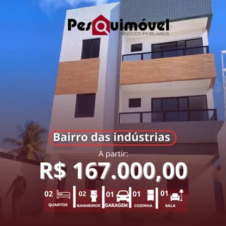 Apartamento em João Pessoa - Bairro das Indústrias