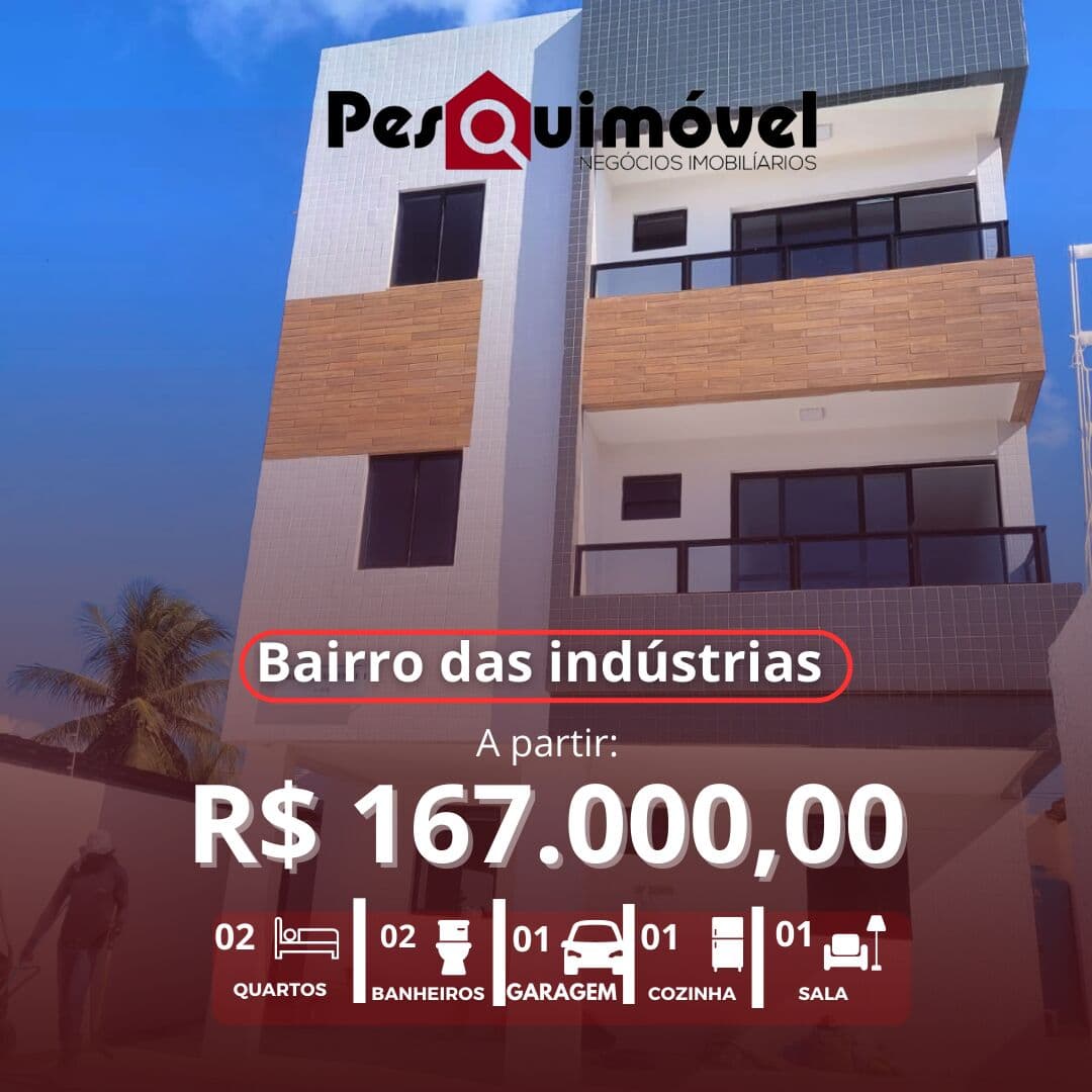 Apartamento em João Pessoa - Bairro das Indústrias
