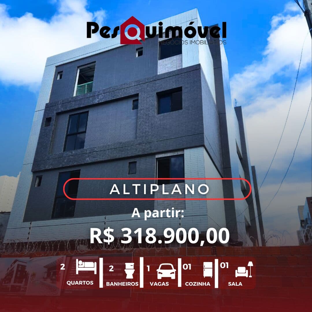 Apartamento em João Pessoa - Altiplano Cabo Branco