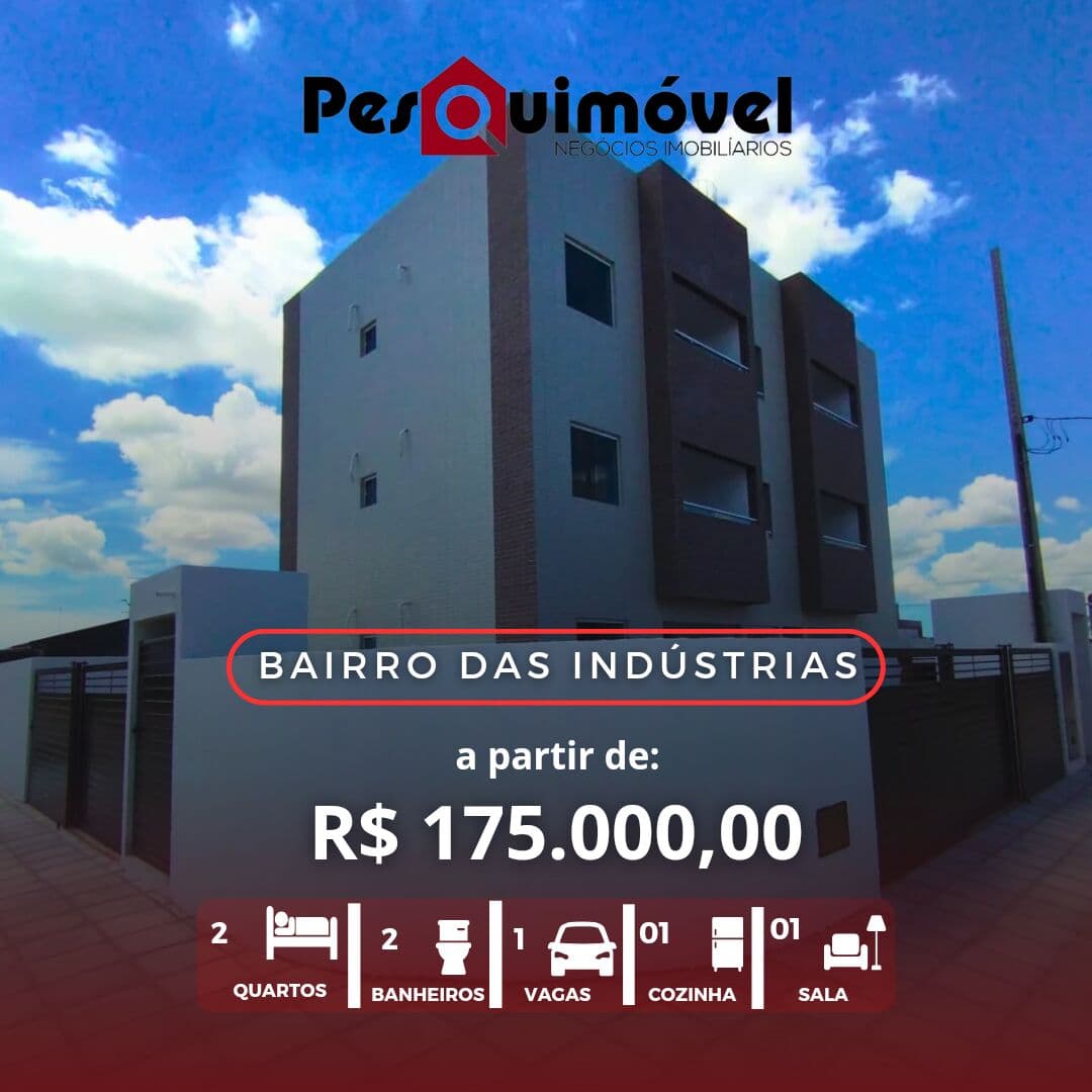 Apartamento em João Pessoa - Bairro das Indústrias