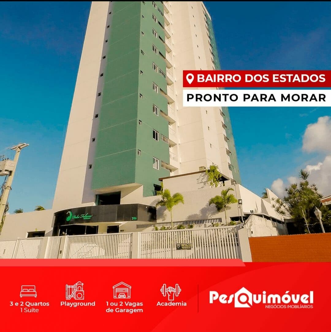 Apartamento em João Pessoa - Bairro dos Estados