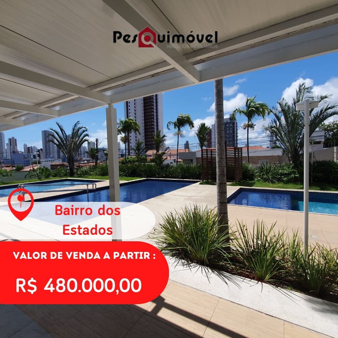 Apartamento em João Pessoa - Bairro dos Estados