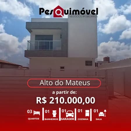 Apartamento em João Pessoa - Alto do Mateus