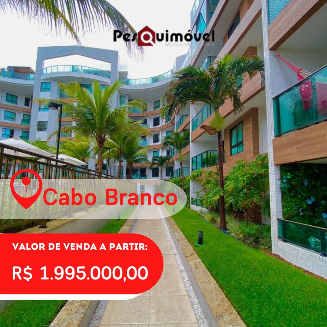 Apartamento em João Pessoa - Cabo Branco