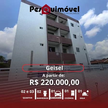 Apartamento em João Pessoa - Ernesto Geisel