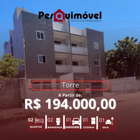 Apartamento em João Pessoa - Torre