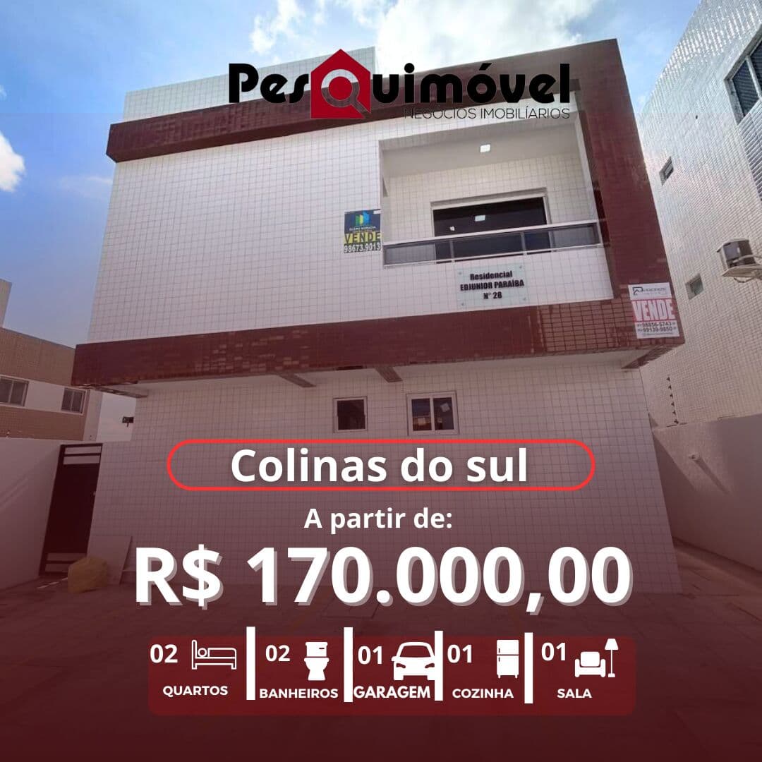 Apartamento em João Pessoa - COLINAS DO SUL