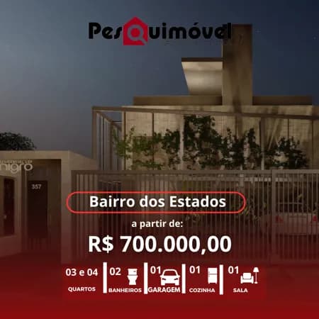 Casa em João Pessoa - Bairro dos Estados