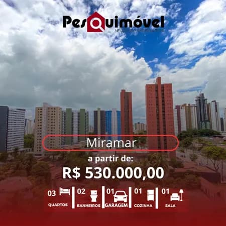 Apartamento em João Pessoa - Miramar