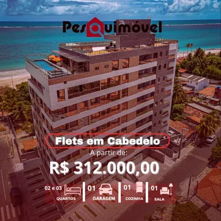 Flat em João Pessoa - Cabedelo - PB