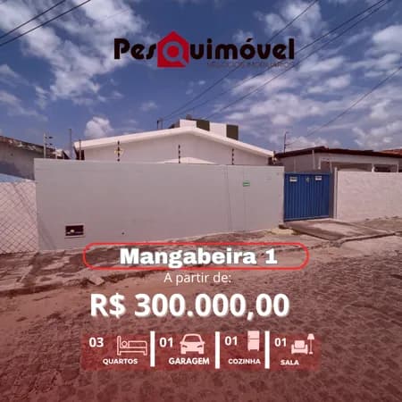 Casa em João Pessoa - Mangabeira