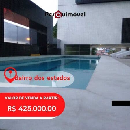 Apartamento em João Pessoa - Bairro dos Estados