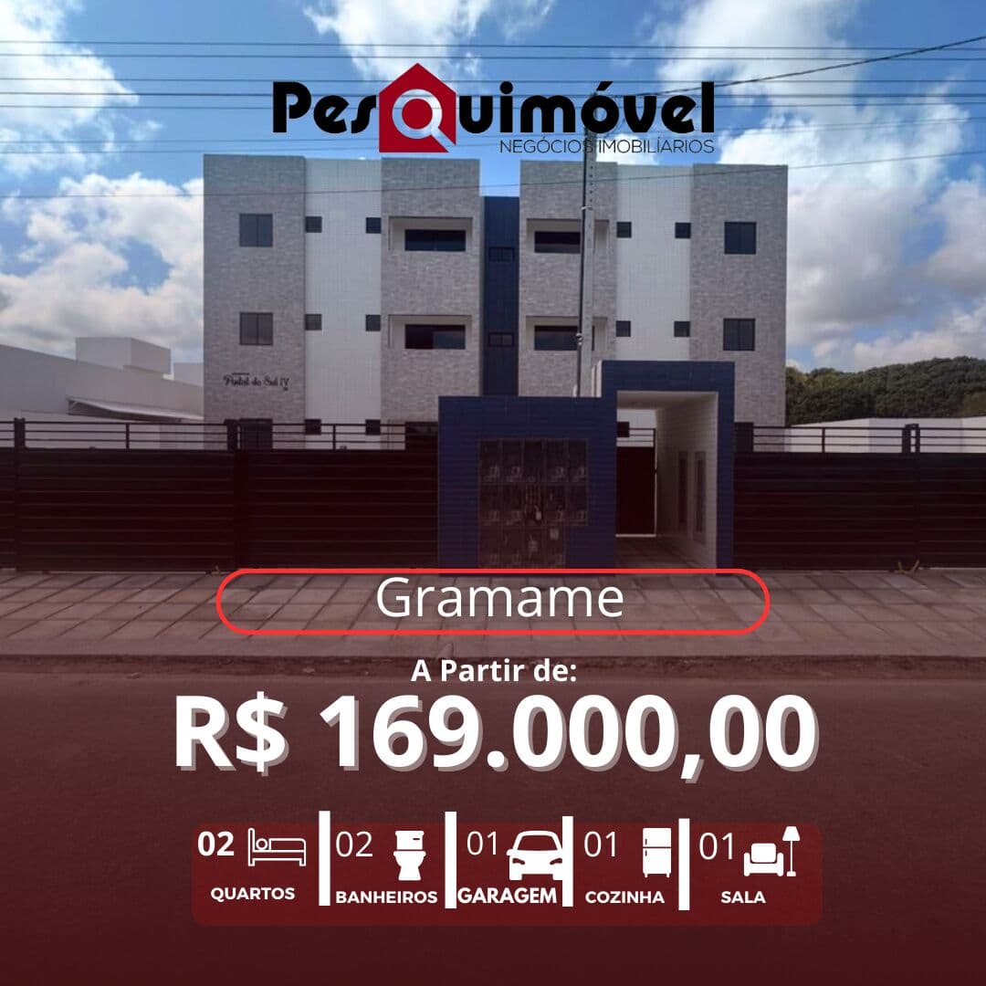 Apartamento em João Pessoa - Barra de Gramame