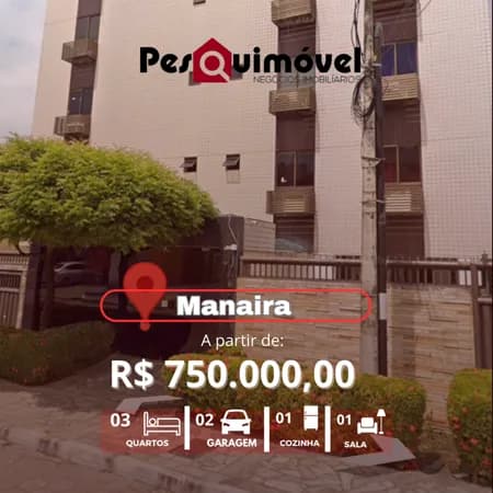 Apartamento em João Pessoa - Manaíra