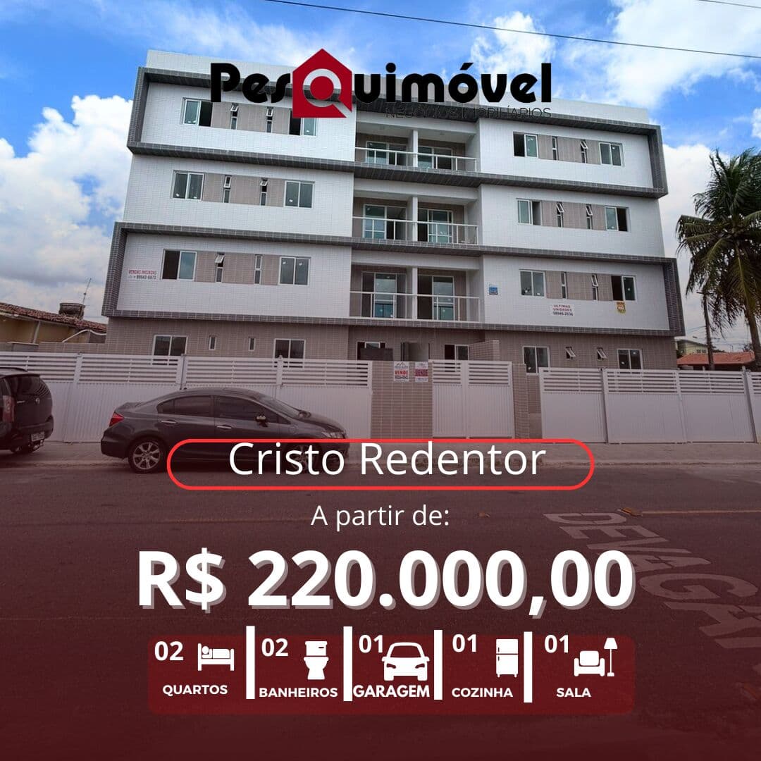 Apartamento em João Pessoa - Cristo Redentor