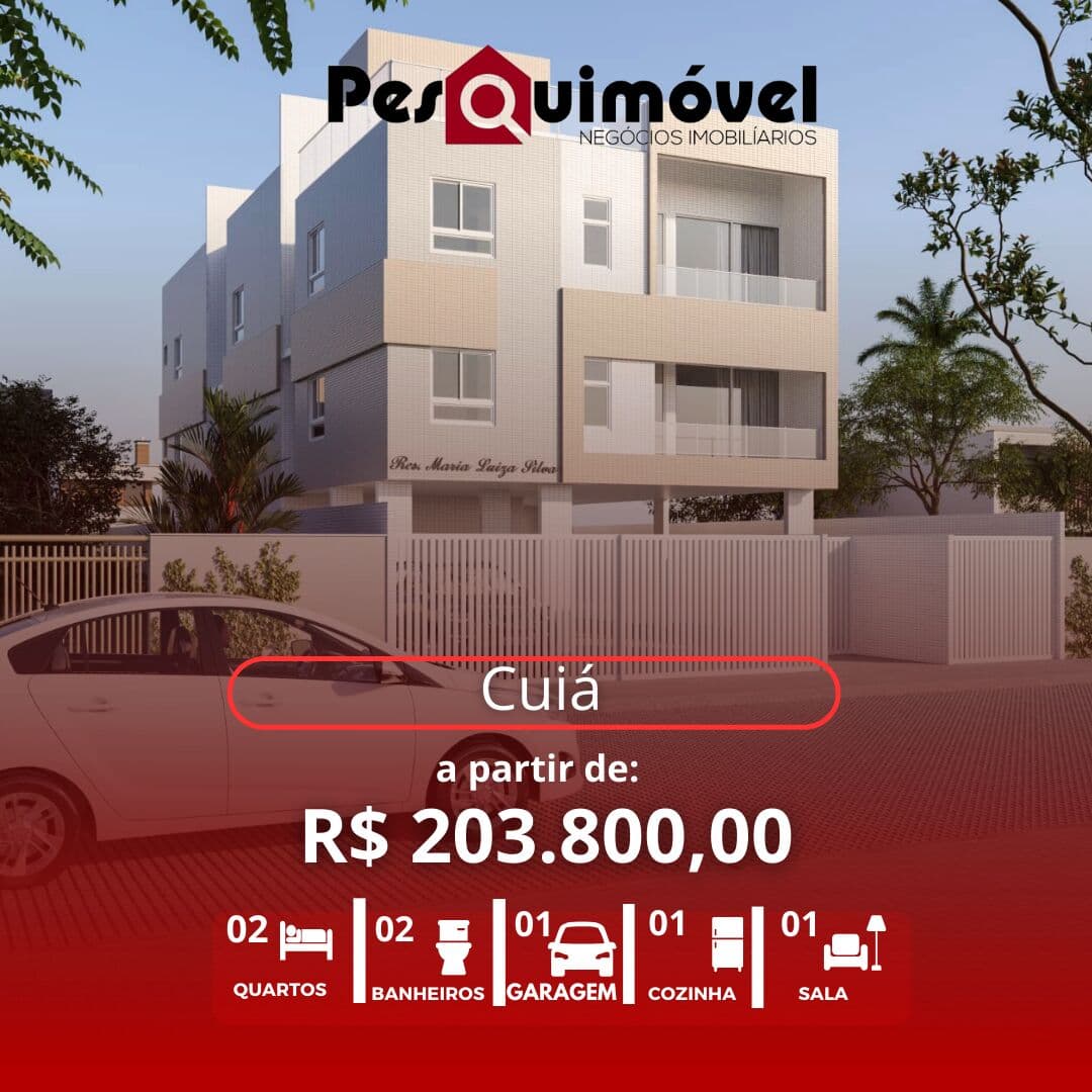 Apartamento em João Pessoa - Cuiá