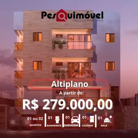 Apartamento em João Pessoa - Altiplano Cabo Branco