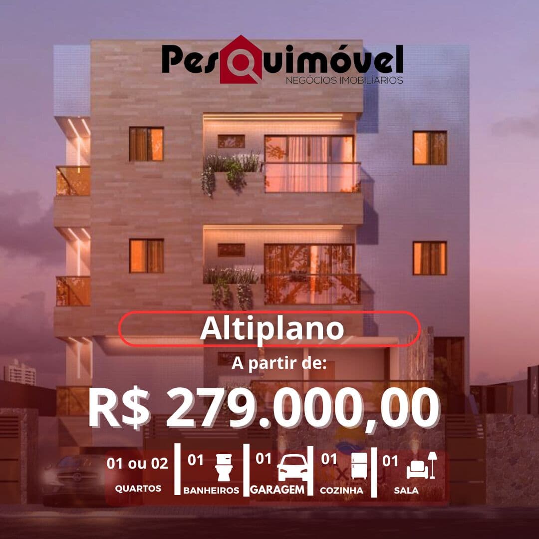 Apartamento em João Pessoa - Altiplano Cabo Branco