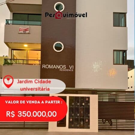 Apartamento em João Pessoa - Jardim Cidade Universitária