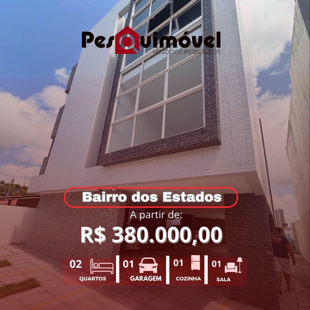 Apartamento em João Pessoa - Bairro dos Estados