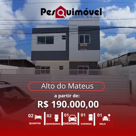 Apartamento em João Pessoa - Alto do Mateus
