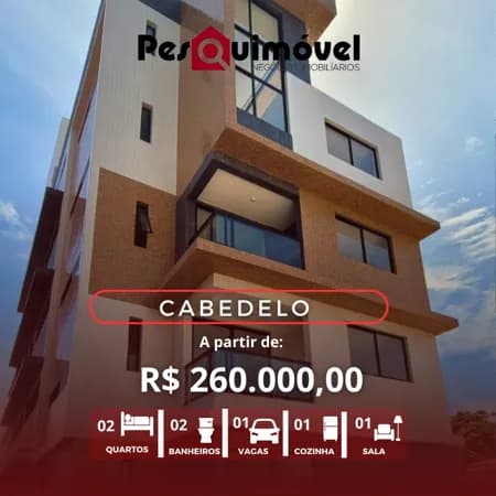 Apartamento em João Pessoa - Cabedelo - PB