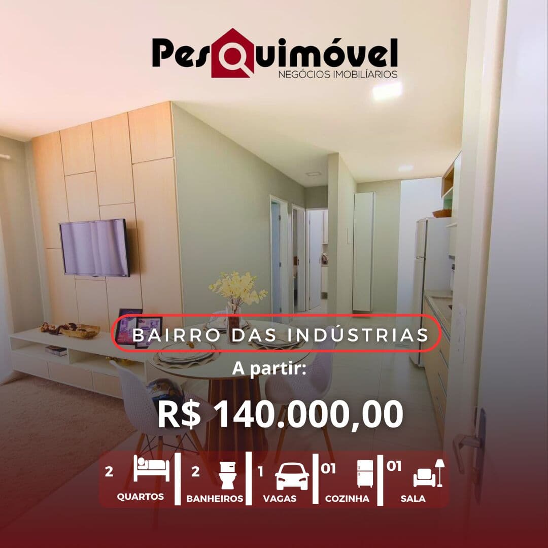Apartamento em João Pessoa - Bairro das Indústrias