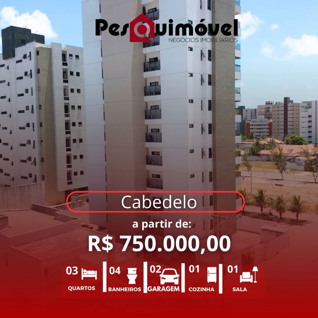 Apartamento em João Pessoa - Cabedelo - PB