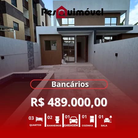 Casa em João Pessoa - Bancários