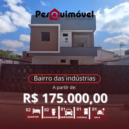 Apartamento em João Pessoa - Bairro das Indústrias