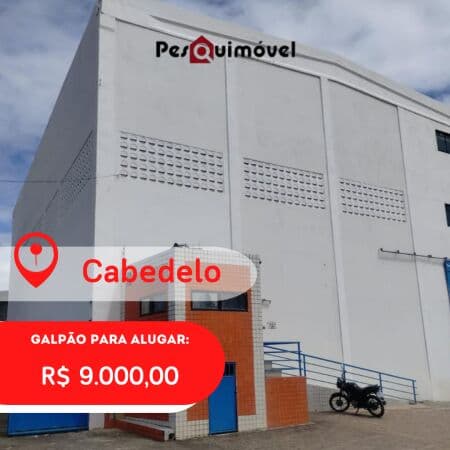 Galpão/Depósito/Armazém em João Pessoa - Cabedelo - PB