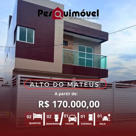 Apartamento em João Pessoa - Alto do Mateus