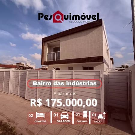 Apartamento em João Pessoa - Bairro das Indústrias