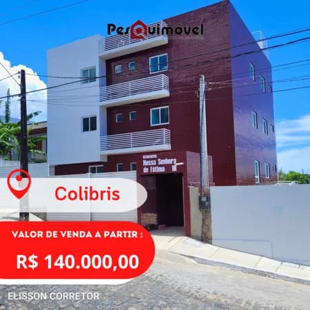 Apartamento em João Pessoa - Cidade dos Colibris