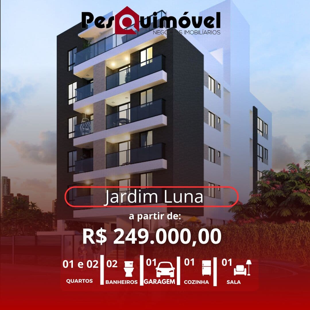 Apartamento em João Pessoa - JARDIM LUNA