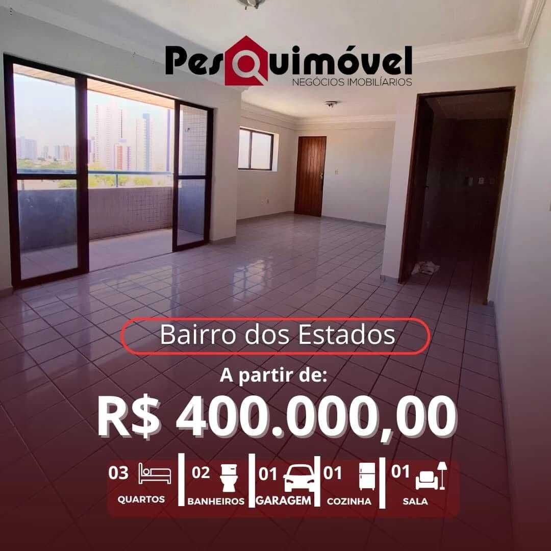 Apartamento em João Pessoa - Bairro dos Estados