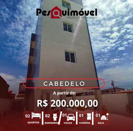 Apartamento em João Pessoa - Cabedelo - PB