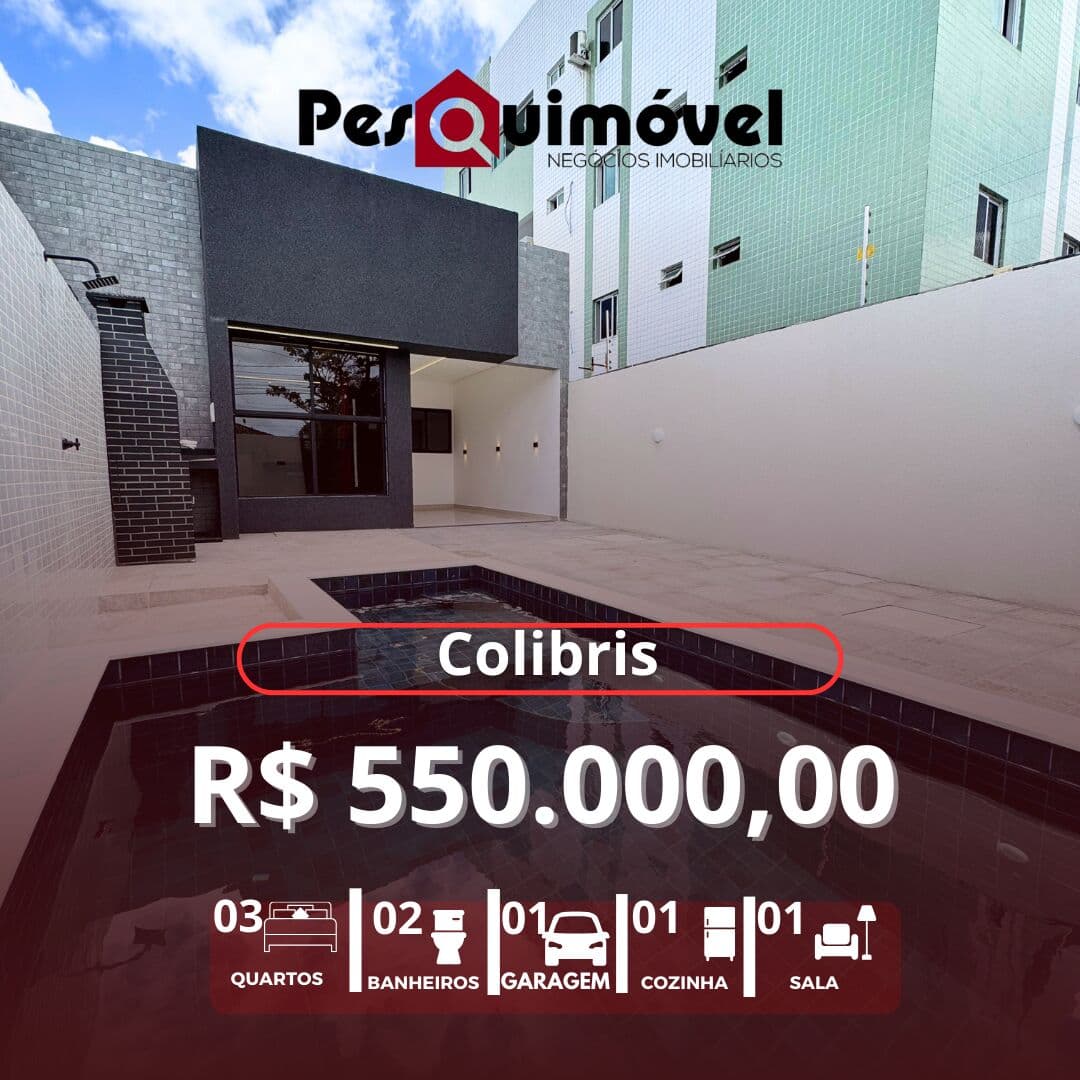 Apartamento em João Pessoa - Cidade dos Colibris