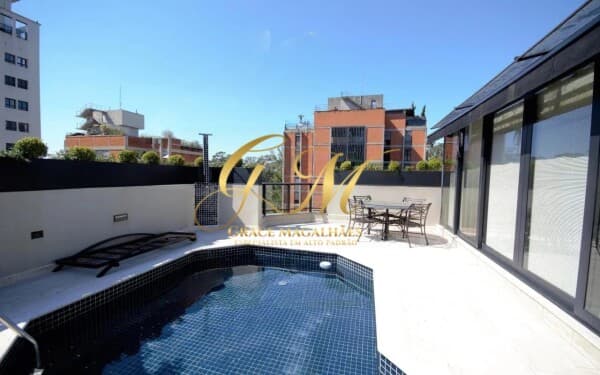 Apartamento Cobertura duplex com 3 Quartos, 5 banheiros, 3 suítes, à Venda, 282 m², Vila Nova Conceição, São Paulo, SP