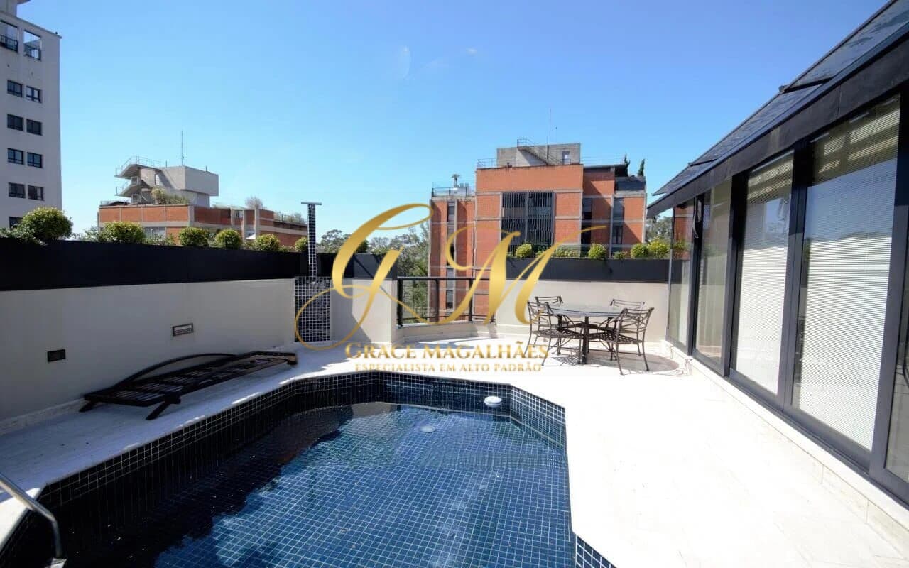 Apartamento Cobertura duplex com 3 Quartos, 5 banheiros, 3 suítes, à Venda, 282 m², Vila Nova Conceição, São Paulo, SP