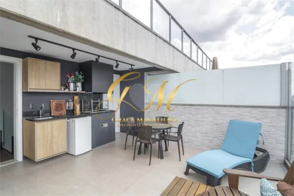 Apartamento Cobertura à venda 2 Quartos, 2 Vagas, 2 suítes, 170M², Vila Nova Conceição, São Paulo - SP