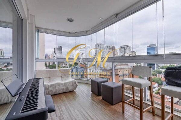Apartamento 2 Quartos e 3 vagas, 2 suítes, à venda, 120m² Vila Olimpia, São Paulo, SP
